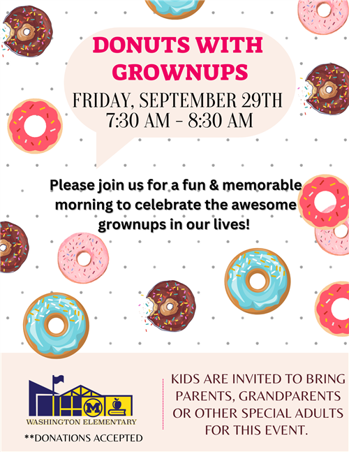 Donuts with Grownups